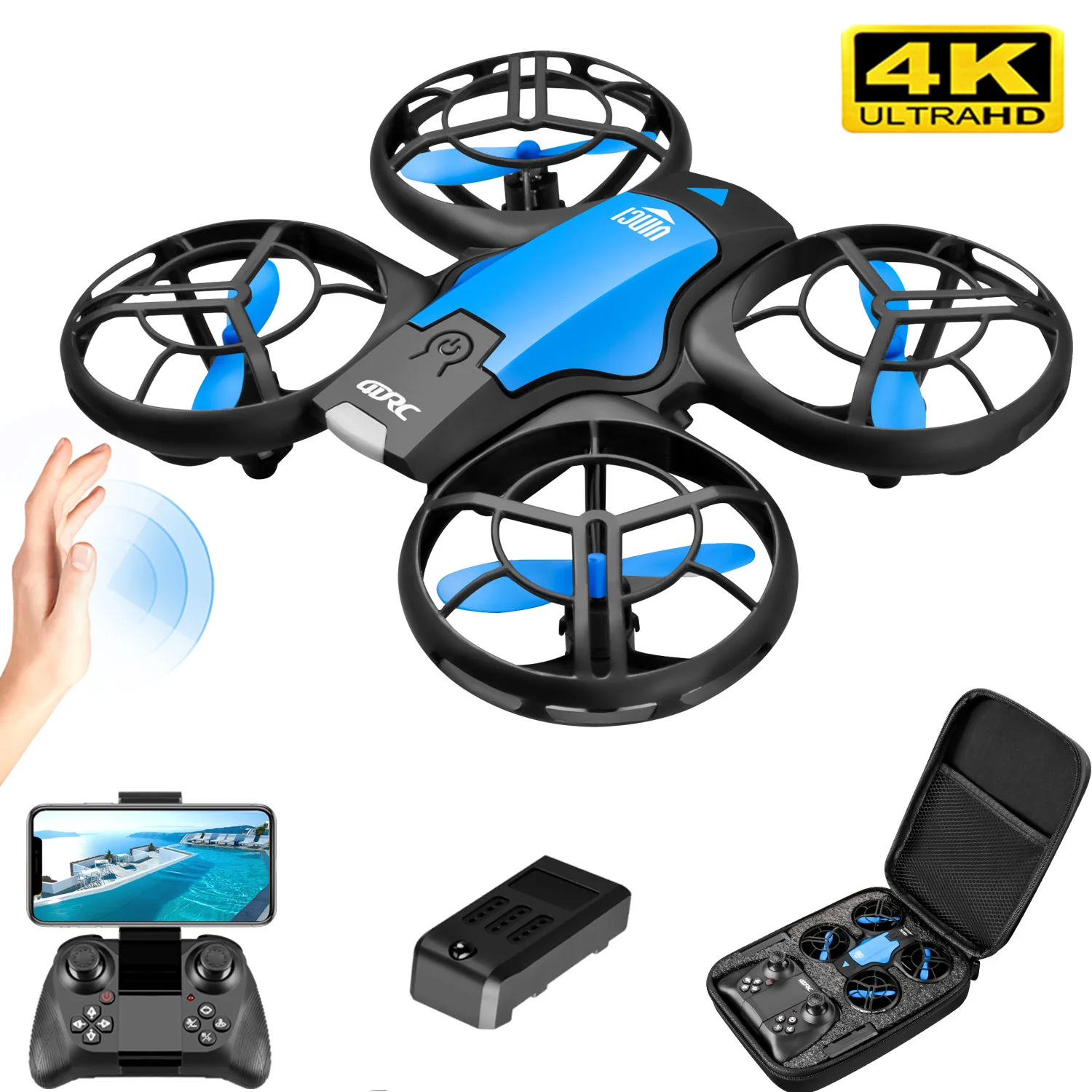 V8 New Mini Drone 4K Professio - đánh giá và giá Drone Surveying