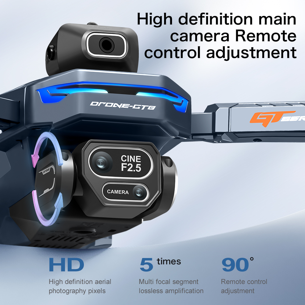 GT8 Foldable GPS RC Drone 8K H - đánh giá và giá Drone Surveying