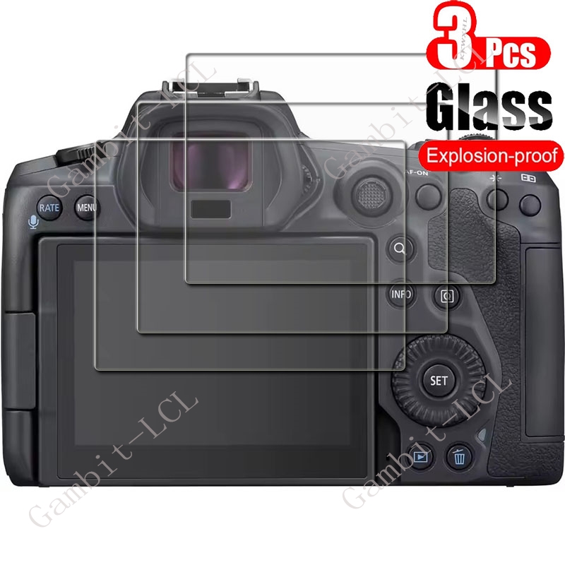 3 miếng kính cường lực bảo vệ  - đánh giá và giá Canon Camera Eos R8